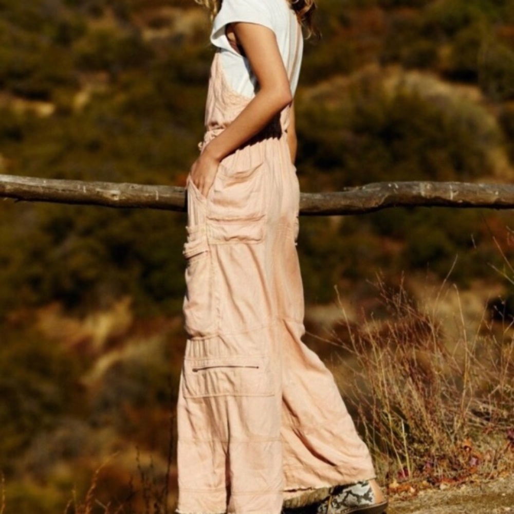 NWOT Free People Movement jumpsuit - Picture 4 of 8